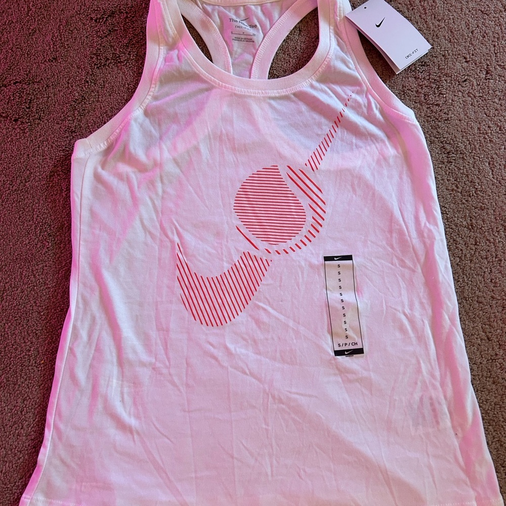 Nike White Tennis Tank Top